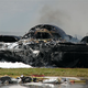 Illustration for article titled New B-2 Bomber Crash Photos Show Carnage Up Close